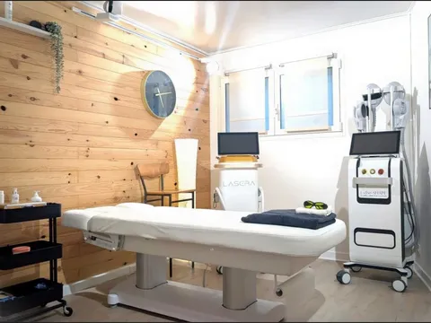 Cabine de soin équipée de l'Institut Le Men-Dû à Vannes